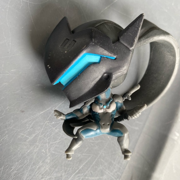 Blizzard Overwatch Carbon Fiber Genji Figure Legendary Edition No Stand - Picture 2 of 7